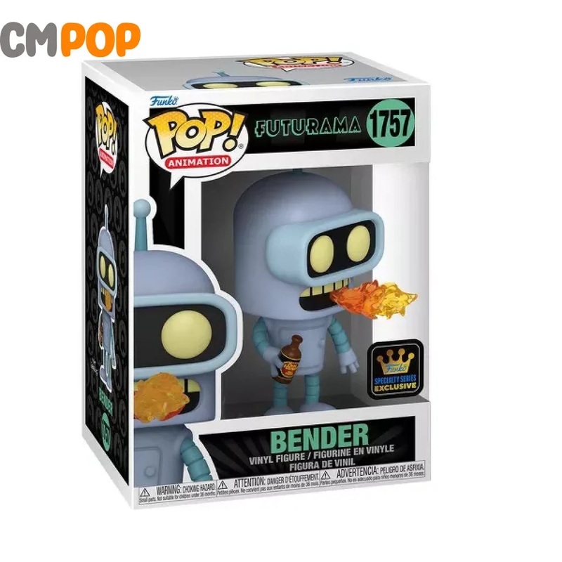 Bender - #1757 - Funko Pop! - Animation - Futurama - Specialty Series Exclusive