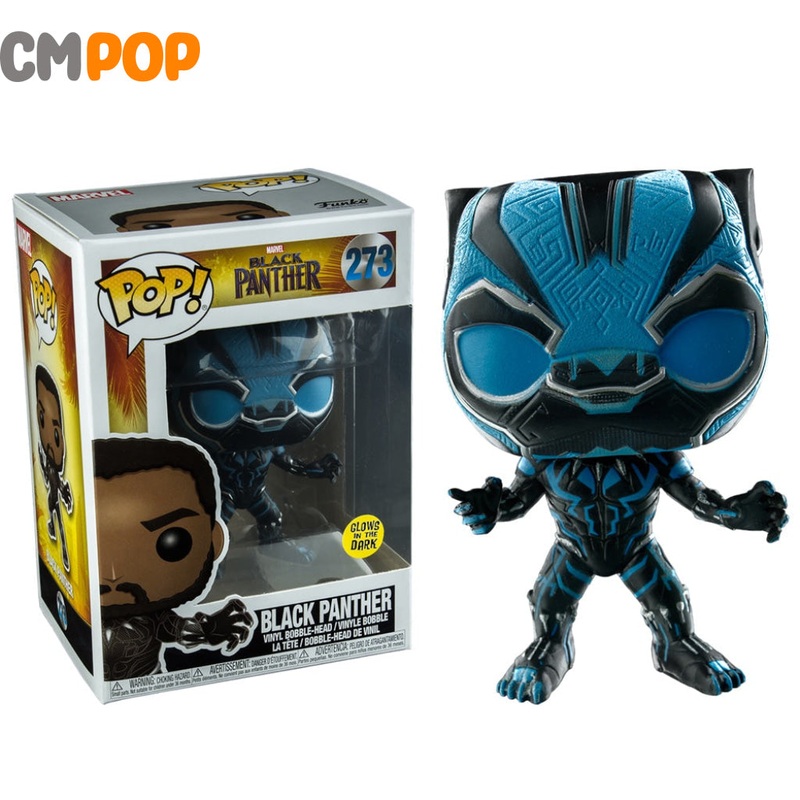 Black Panther - #273 - Funko Pop! - Black Panther - Marvel - GITD
