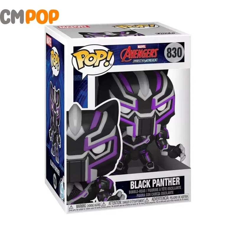 Black Panther #830  - Funko Pop! - Marvel - Avengers Mech Strike