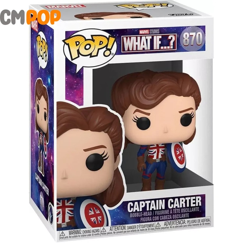 Captain Carter  - #870- Funko Pop! - Marvel - What If...?