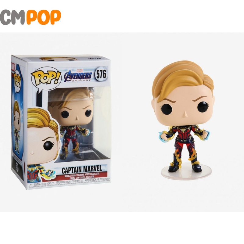 Captain Marvel- #576- Funko Pop! - Marvel - Captain Marvel