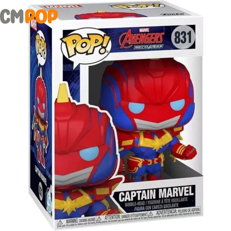 Captain Marvel- #831- Funko Pop! - Marvel - Captain Marvel