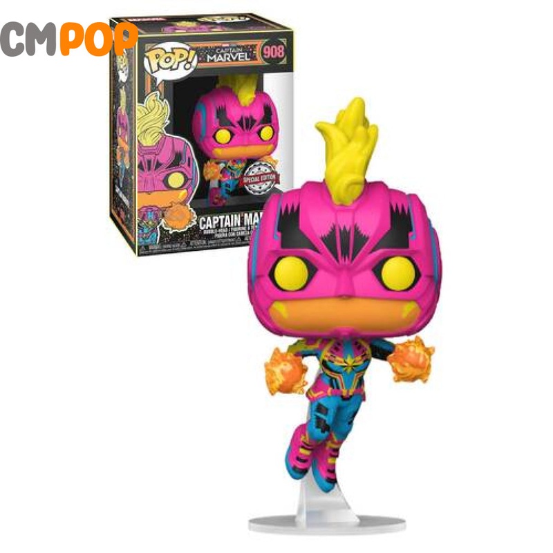 Captain Marvel- #908- Funko Pop! - Marvel - Captain Marvel - Special Edition Exclusive