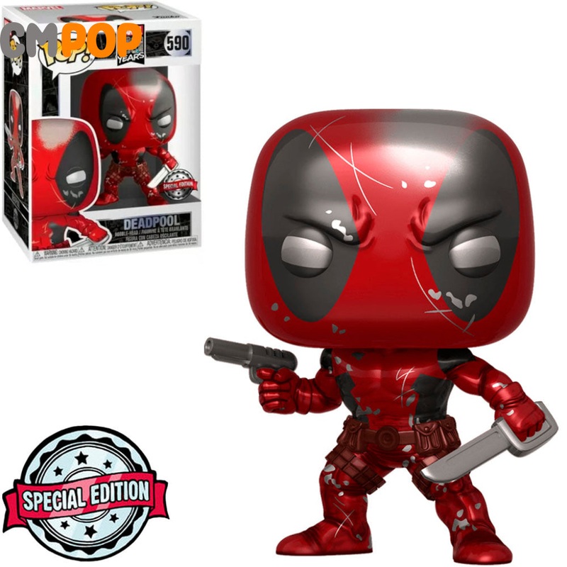 Deadpool - #590 - Funko Pop! - Marvel 80 Years-  Special Edition Exclusive