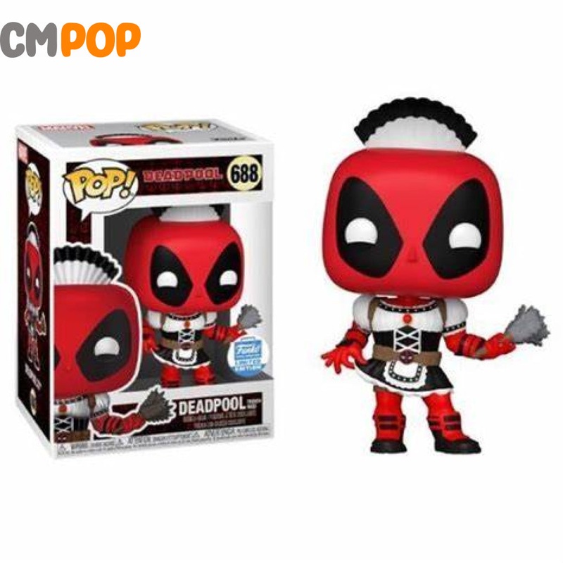 Deadpool French Maid - #688 - Funko Pop! - Marvel - Deadpool -  Funko Limited Edition Exclusive