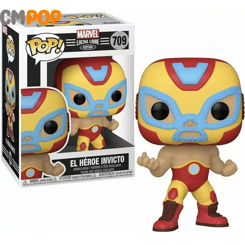 El Heroe Invicto - #709 - Funko Pop!  - Marvel