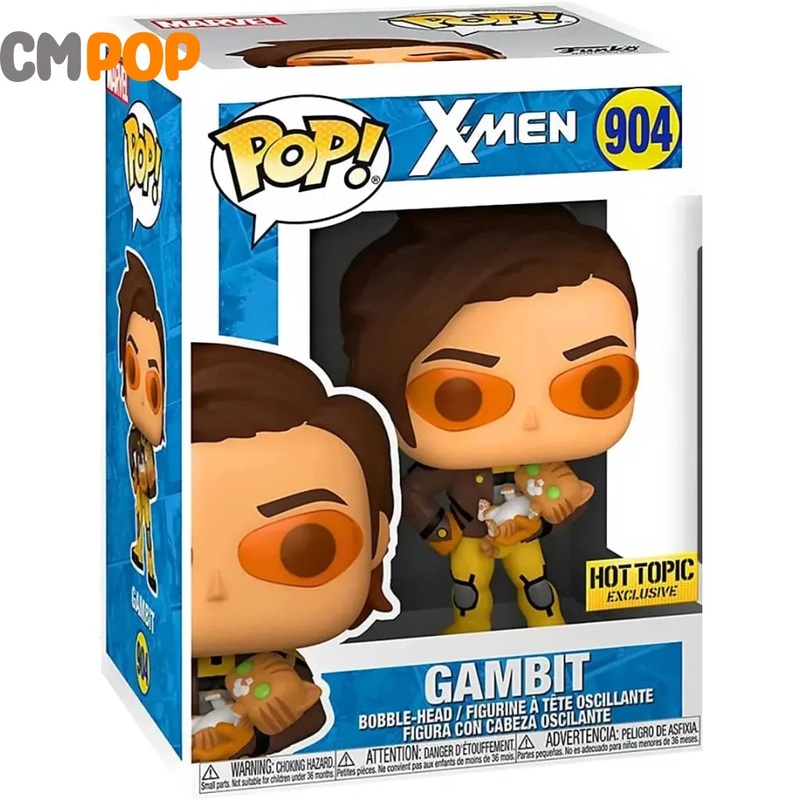 Gambit  - #904 - Funko Pop!  - Marvel - X-men - Hot Topic Exclusive