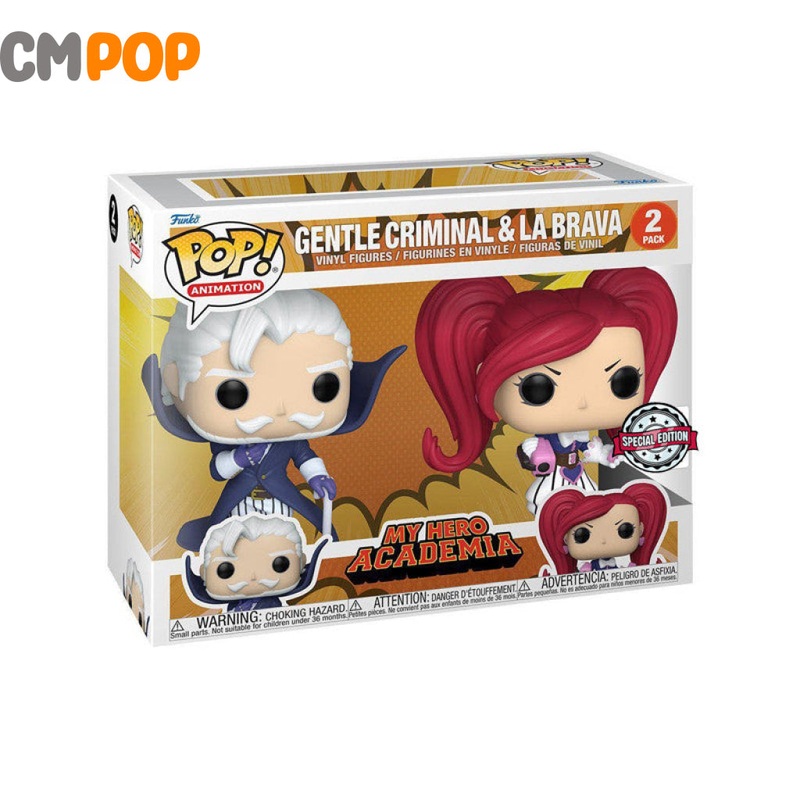 Gentle Criminal & LA Brava - My Hero Academia- Funko Pop! -  My Hero Academia - Special Edition