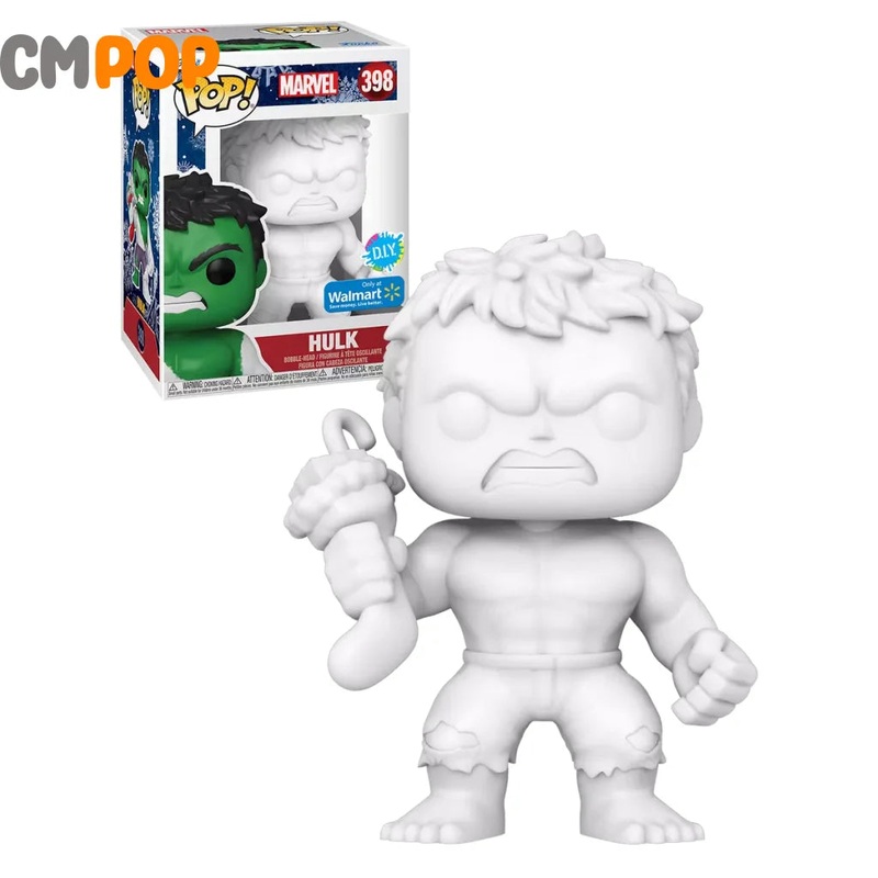 Hulk (DIY) - #398- Funko Pop! - Marvel - DIY - Walmart Exclusive