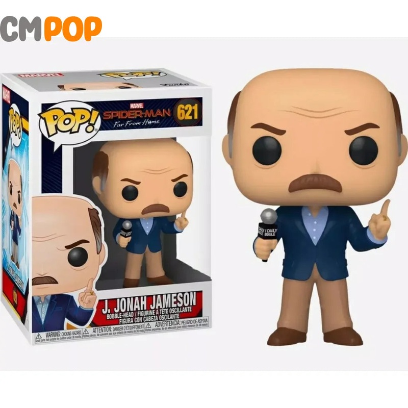 J.Jonah Jameson - #621 - Funko Pop!  - Marvel - Spider-Man Far From Home - Special Edition Exclusive