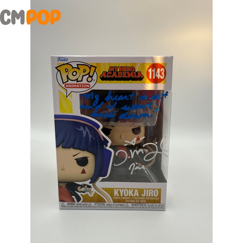 Kyoka Jiro - #1143 - Funko Pop! - Animation - My Hero Academia -  Signed by Trina Nishimura - Certified Pop!