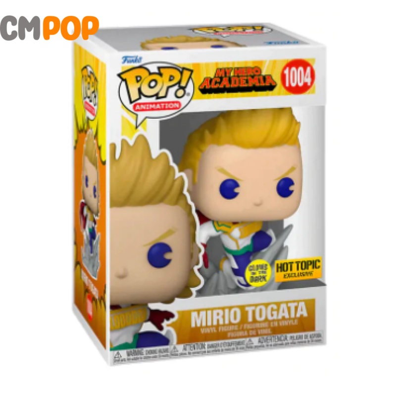 Mirio Togata - #1004 - Funko Pop! - My Hero Academia - GITD - Hot Topic Exclusive