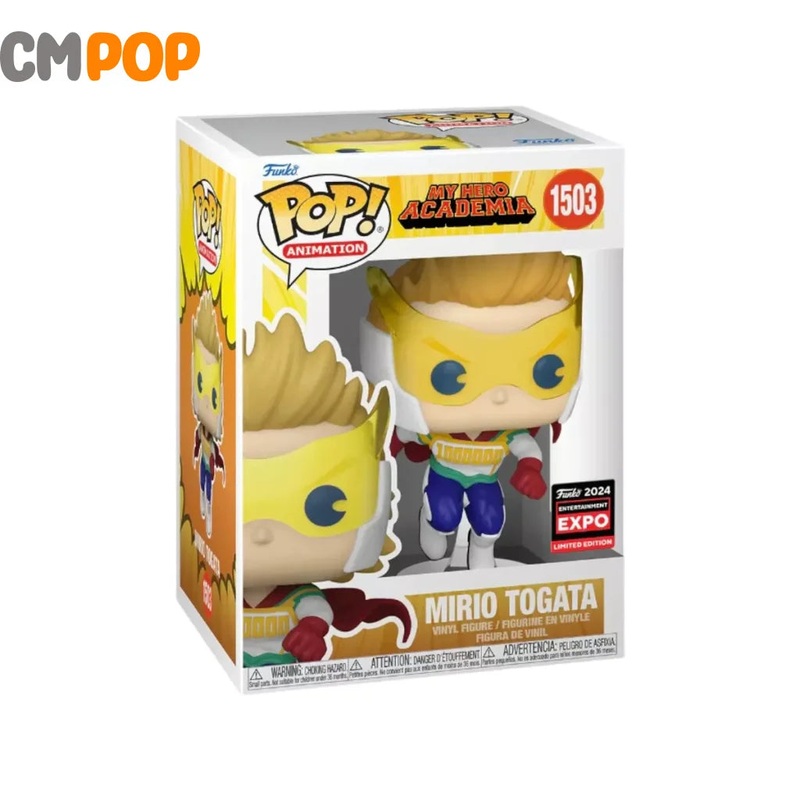 Mirio Togata - #1503 - Funko Pop! - My Hero Academia - 2024 Entertainment EXPO Limited Edition