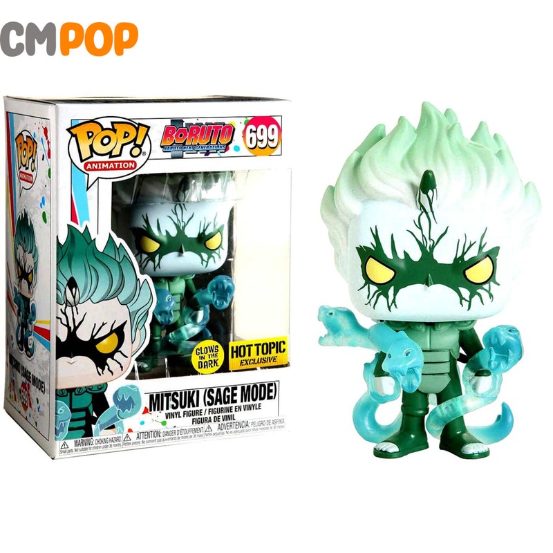 Mitsuki ( Sage Mode)- #699 - Funko Pop! - Boruto - GITD - Hot Topic Exclusive