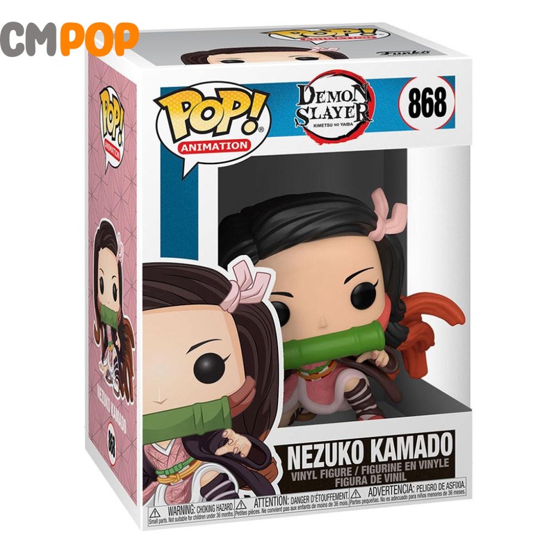 Nezuko Kamado - #868 - Funko Pop! - Demon Slayer -Toystop Collectibles Exclusive