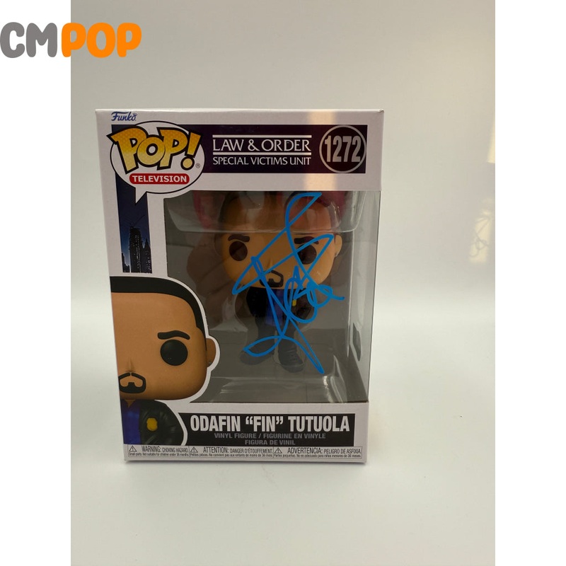 Odafin "Fin" Tutuola - #1272 - Funko Pop! - Television - Law & Order Special Victims Unit  -  Signed by  - Certified Pop!