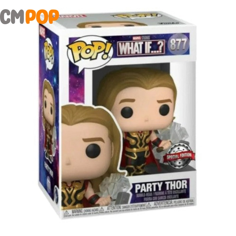 Party Thor - #877 - Funko Pop! - Marvel - Special Edition