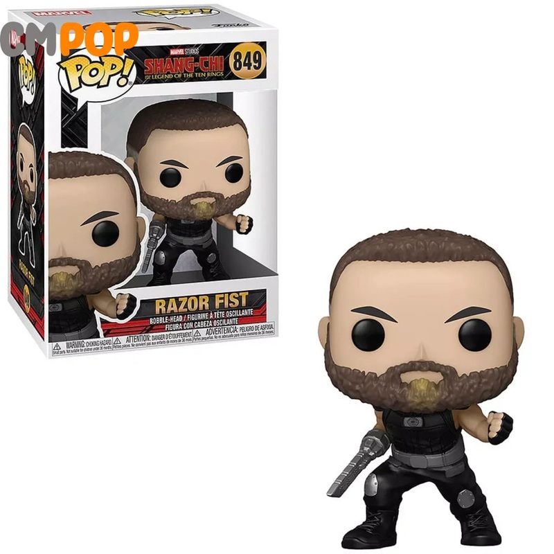 Razor Fist - #849 - Funko Pop! - Marvel - Shang-Chi and the legend of the Ten Rings