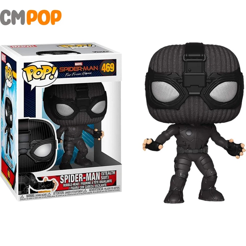 Spider-man Stealth Suit- #469 - Funko Pop! -  Marvel - Spiderman Far from home