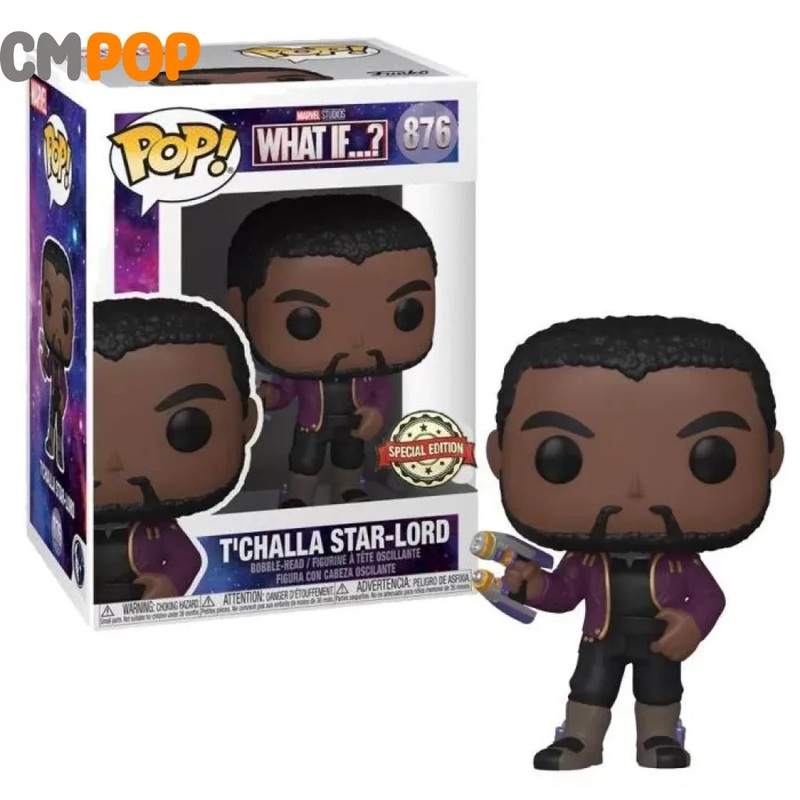T'Challa Star-Lord - #876 - Funko Pop! - Marvel - What If..? - EMP Pre-Release - Special Edition