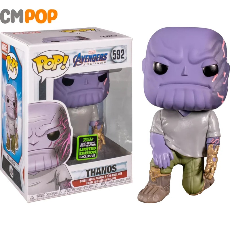 Thanos - #592  - Funko Pop! - Marvel - Avengers Endgame - 2020 Spring Convention Limited Edition