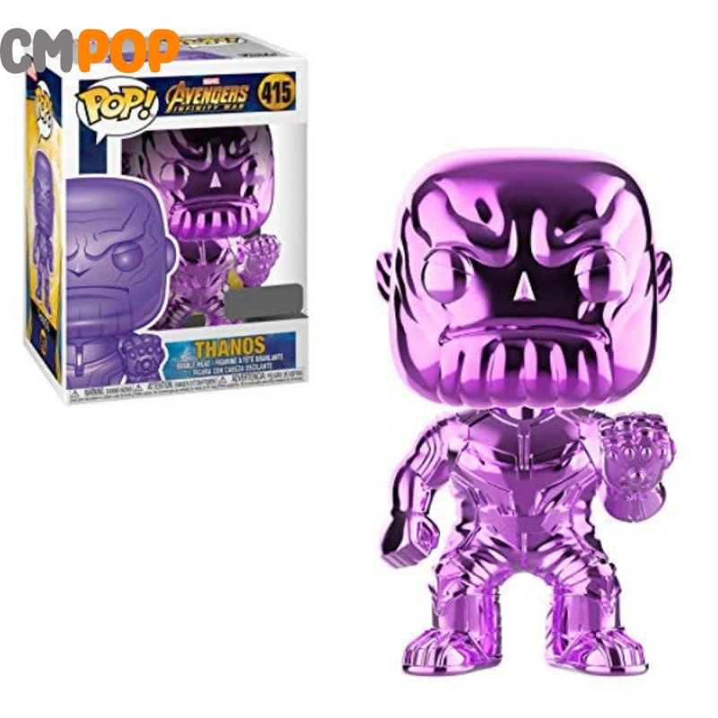 Thanos (Purple Chrome) - #415 - Funko Pop! - Marvel - Avengers Infinity War - Special Edition