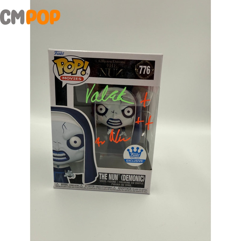 The Nun (Demonic) - #776 - Funko Pop! - Movies -The Nun - Funko Exclusive  - Signed by Bonnie Aarons - Certified Pop!