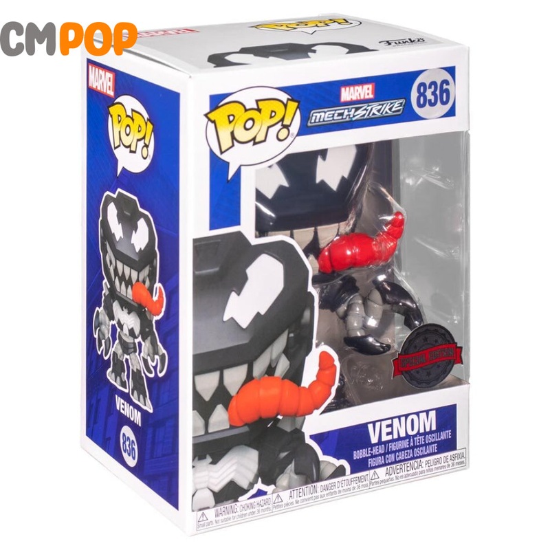 Venom - #836  - Funko Pop! - Marvel - Merch Strike - Special Edition