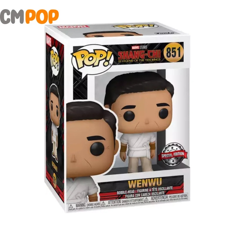 Wenwu- #851 - Funko Pop! - Marvel - Shang-Chi and the legend of the Ten Rings - Special Edition