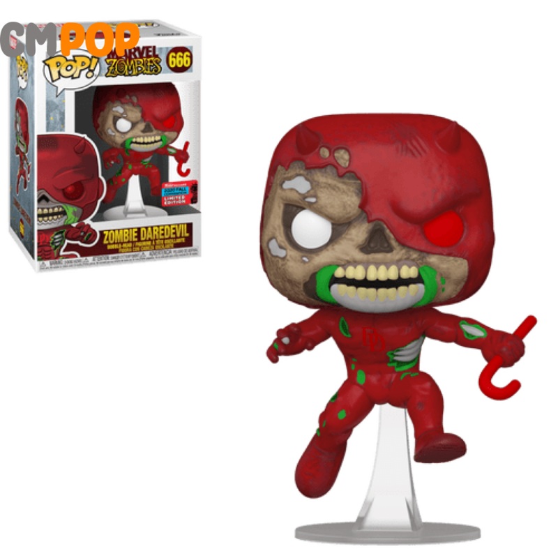 Zombie Daredevil - #666 - Funko Pop! - Marvel Zombies - 2020 Fall Convention Exclusive Limited Edition
