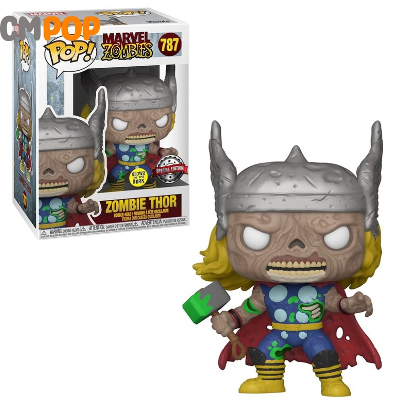 Zombie Thor - #787 - Funko Pop! - Marvel Zombies - Glows in The Dark - Special Edition