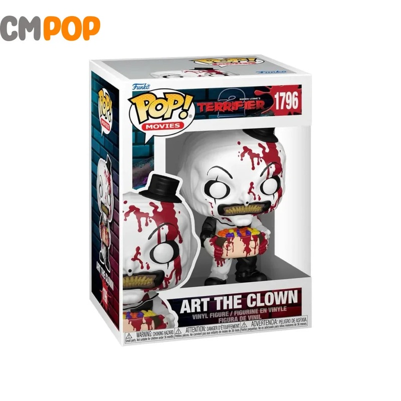 Art The Clown (With Head)  - #1796 - Funko Pop! -  Terrifier - Movies