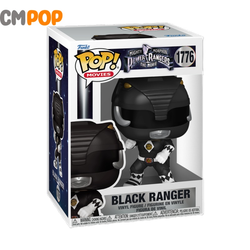Black Ranger - #1776 - Funko Pop! - Mighty Morphin Power Rangers