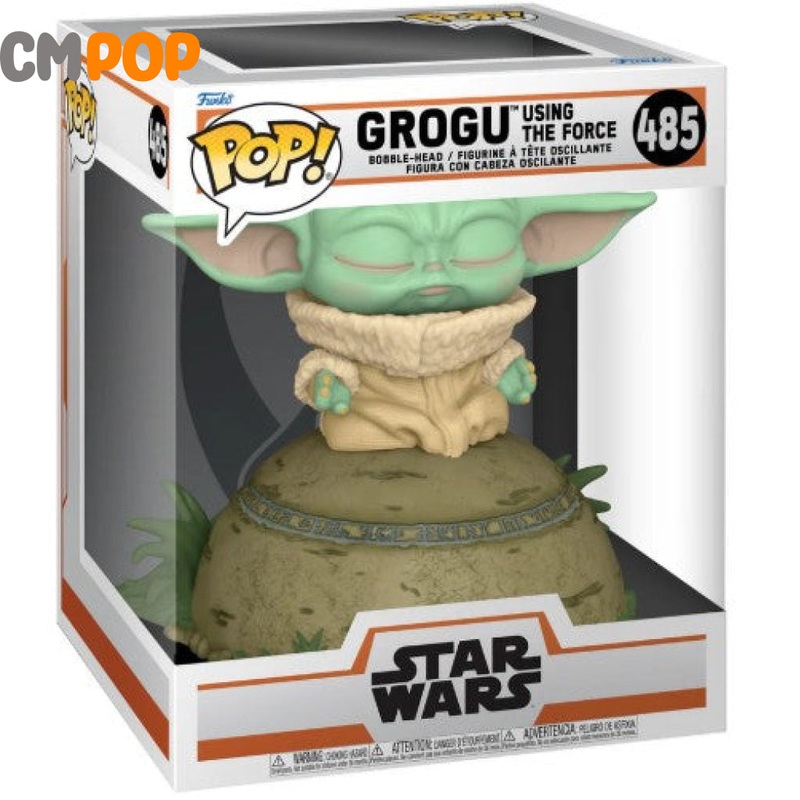 Grogu using The Force - #485 - Funko Pop! - Star Wars