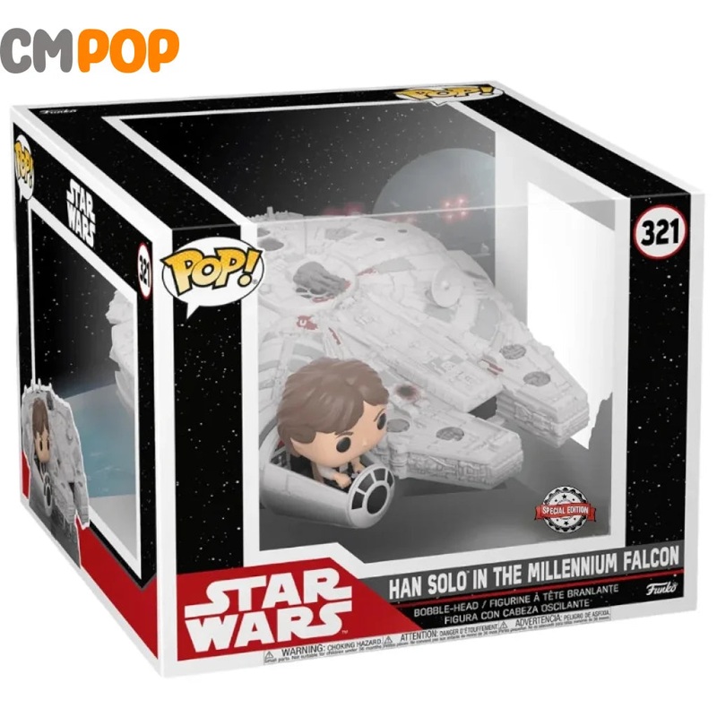 Han Solo in the Millennium Falcon  - #321 - Funko Pop! - Star Wars
