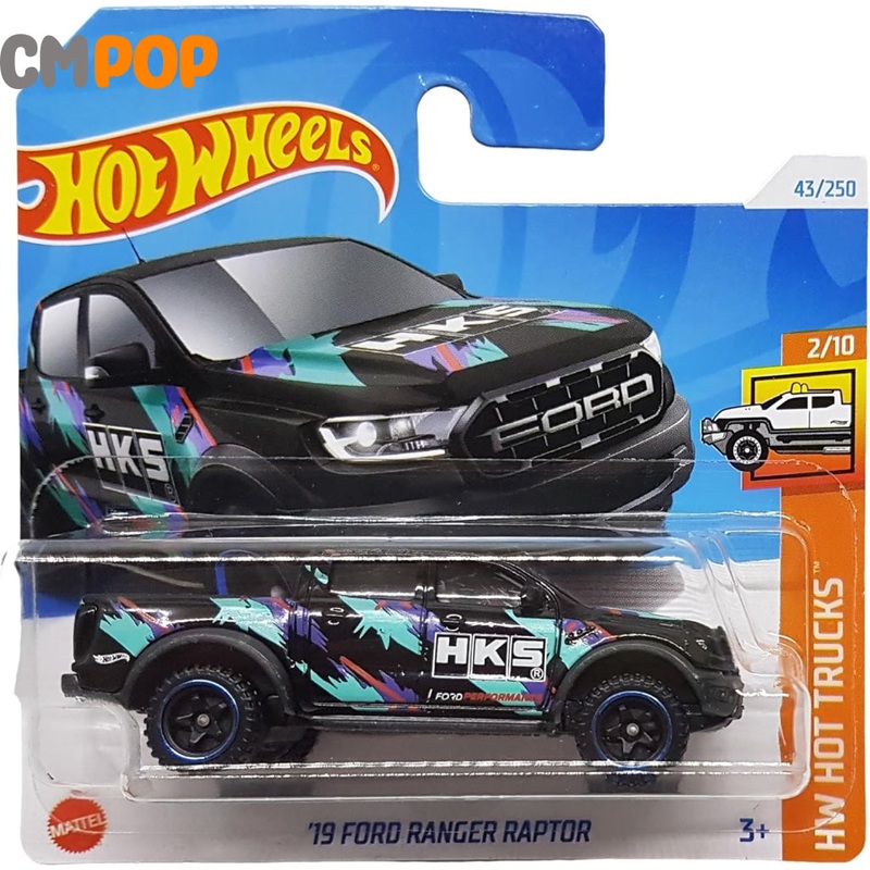 Hot Wheels - HW Hot Trucks - 19 Ford Ranger Raptor(43/250) - (Half Card)