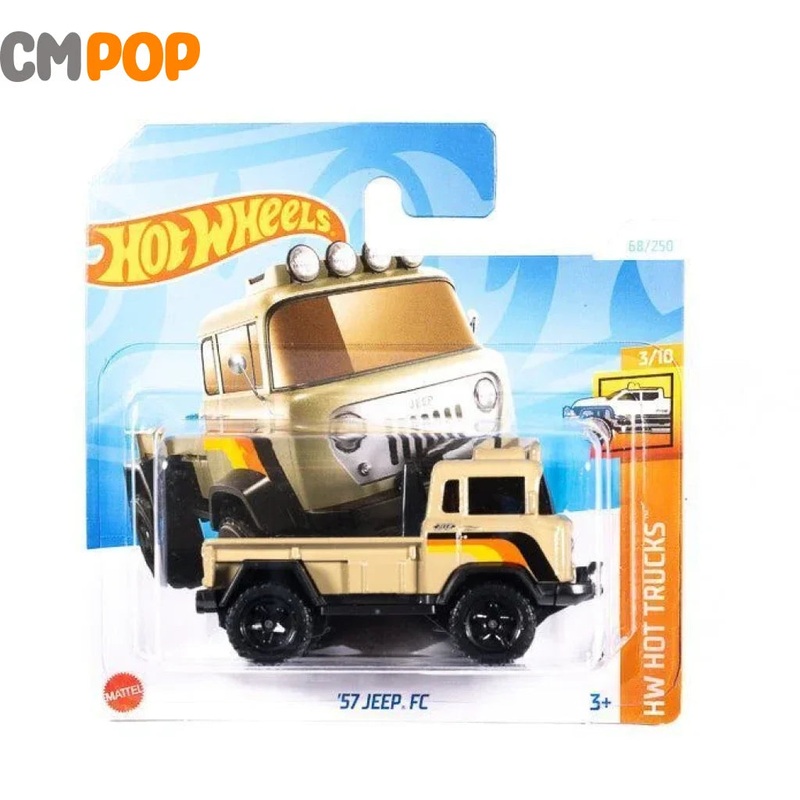 Hot Wheels - HW Hot Trucks  - 57 Jeep Fc  (68/250) - (Half Card)