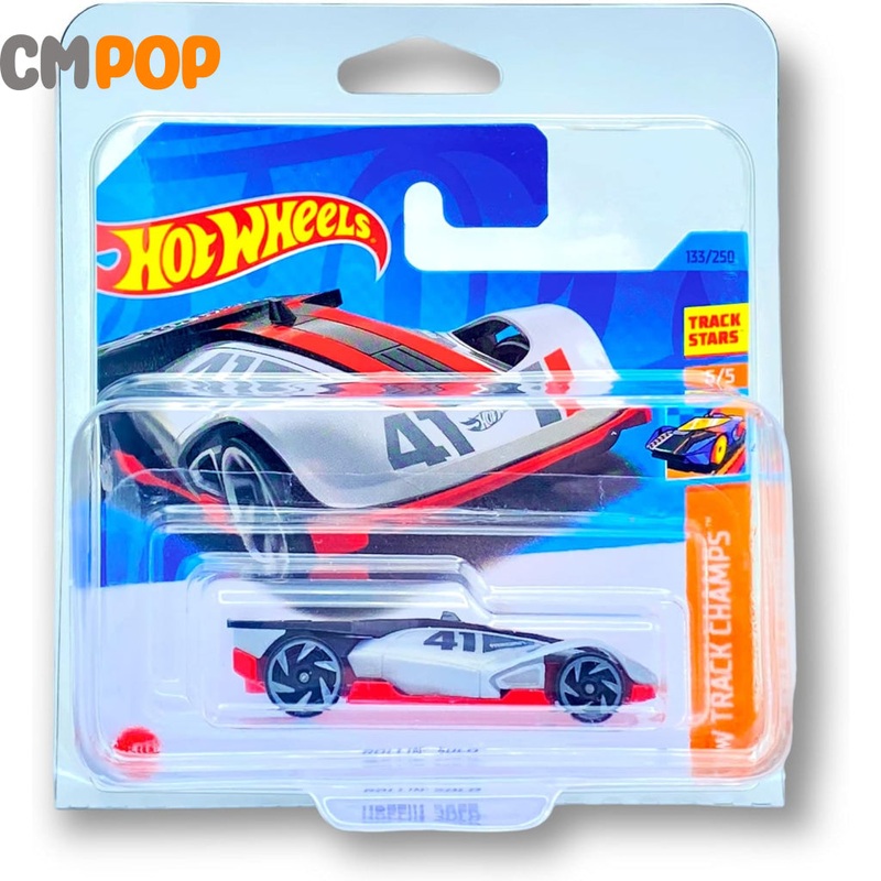 Hot Wheels - HW Track Champs - Rollin' Solo (Track Stars) (133/250) - Red (Half Card)