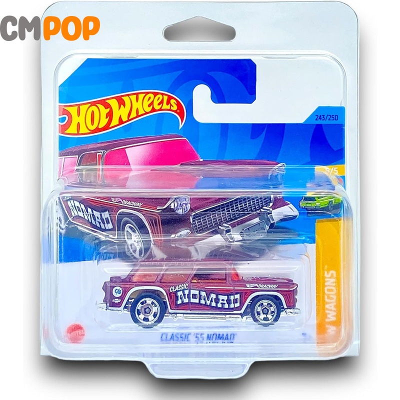 Hot Wheels - HW Wagons - Classic 55 Nomad (243/250) - (Half Card)