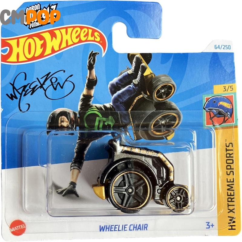 Hot Wheels - HW Xtreme Sports - Wheelie Chair  (64/250) - (Half Card)