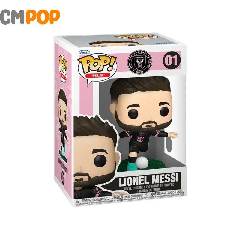 Lionel Messi  - #01 - Funko Pop! - Football - Club Internacional De Futbol : Inter Miami