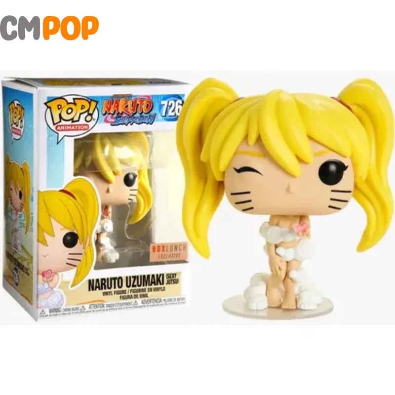 Naruto Uzumaki (Sexy Jutsu)  - #726  - Funko Pop! - Naruto Shippuden - Box Lunch Exclusive