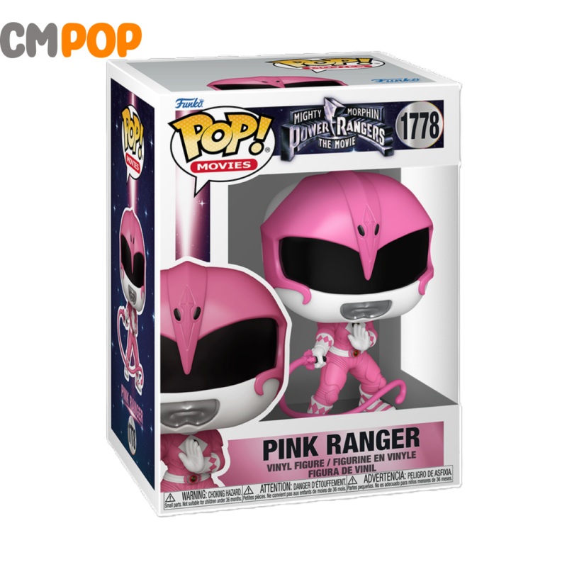 Pink Ranger - #1778 - Funko Pop!  - Movies - Mighty Morphin Power Rangers