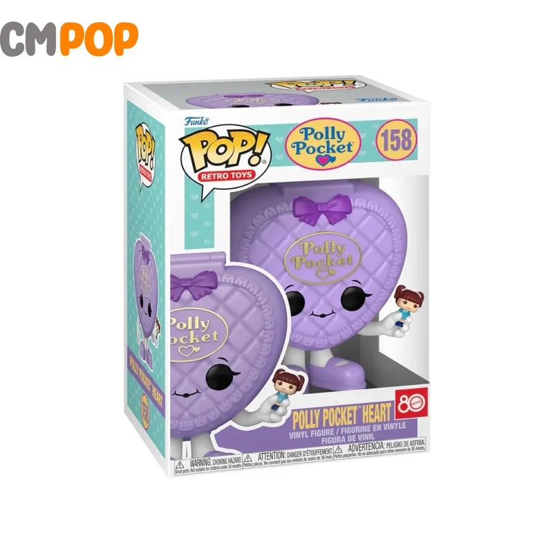 Polly Pocket Heart - #158 - Funko Pop! - Retro Toys - Polly Pocket