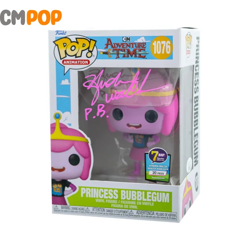 Princess Bubblegum - #1076 - Funko Pop! - Animation - Cartoon Network - 7 BAP - 20PCS - Signed POP! - Signed by Hyden Walch