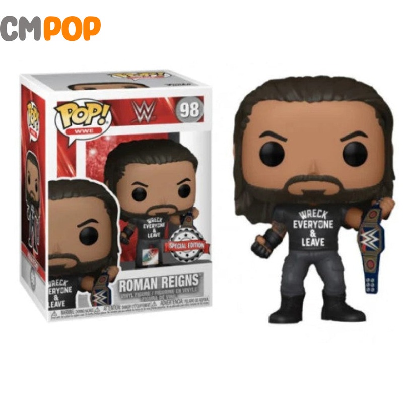 Roman Reigns - #98 - Funko Pop! - WWE - Special Edition