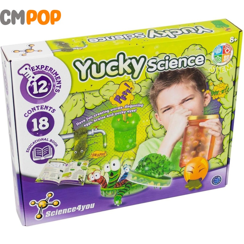 Science 4 You - DOM Yucky Science, Childrens STEM Educational Science kit