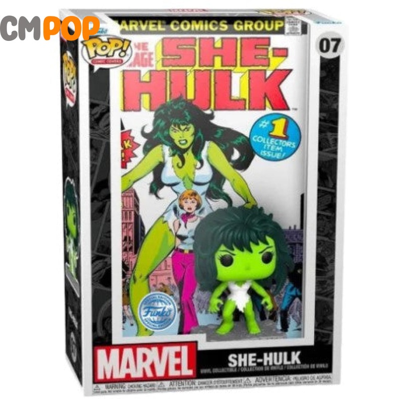 She-Hulk - #07 - Funko Pop! - Comic Covers - Marvel - Funko Special Edition