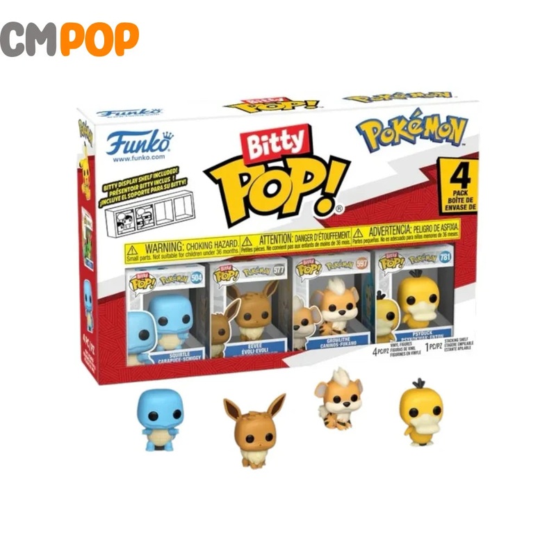 Squirtle -  Bitty Funko Pop! - Bitty Box - Pokmon