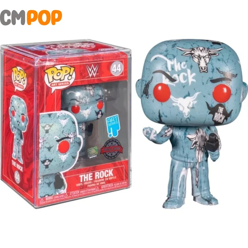 The Rock - #44 - Funko Pop! - WWE - Art Series - Special Edition